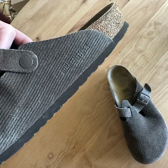 Birkenstock Corduroy Slip-On Clogs - Picture 3 of 5